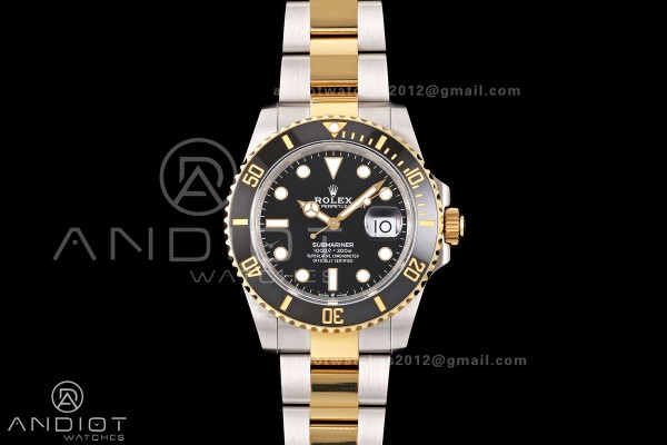 Submariner 41mm 126613 LN Black Ceramic 904L Steel QF 1:1 Best Edition JH3235 Free Sprung