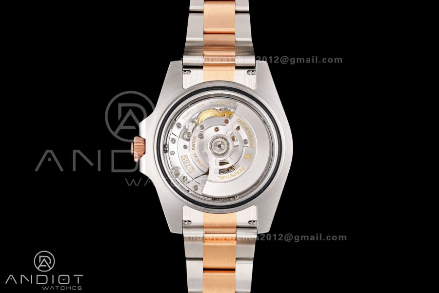 GMT-Master II 126711 CHNR 904L QF 1:1 Best Edition on SS/RG Bracelet JH3285 Free Sprung
