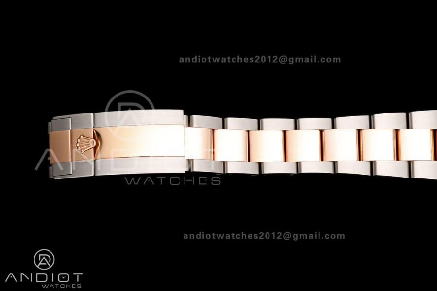 GMT-Master II 126711 CHNR 904L QF 1:1 Best Edition on SS/RG Bracelet JH3285 Free Sprung