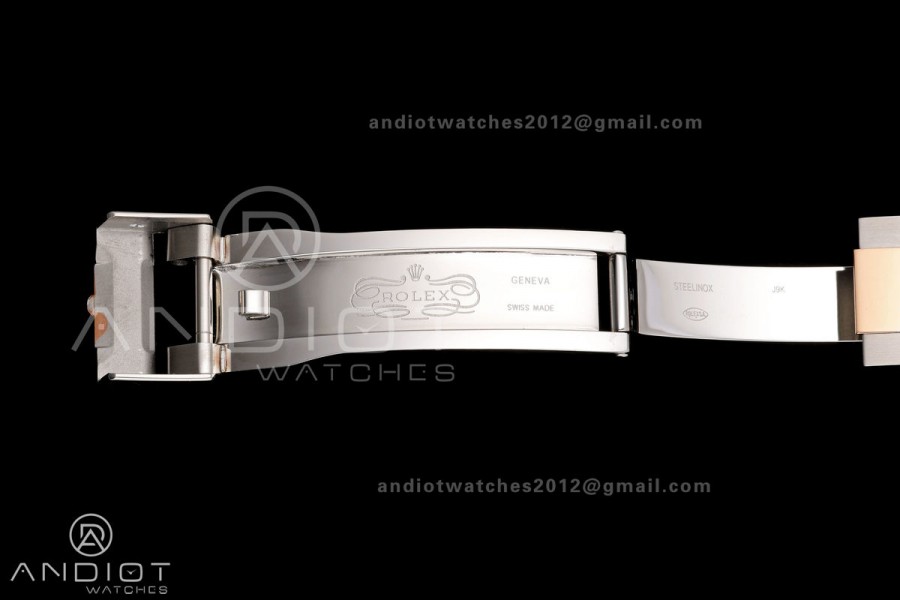 GMT-Master II 126711 CHNR 904L QF 1:1 Best Edition on SS/RG Bracelet JH3285 Free Sprung
