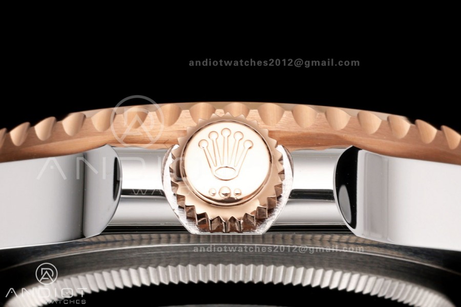GMT-Master II 126711 CHNR 904L QF 1:1 Best Edition on SS/RG Bracelet JH3285 Free Sprung