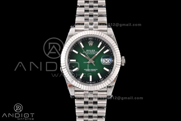 DateJust 41 126334 904L SS VSF 1:1 Best Edition Gr...