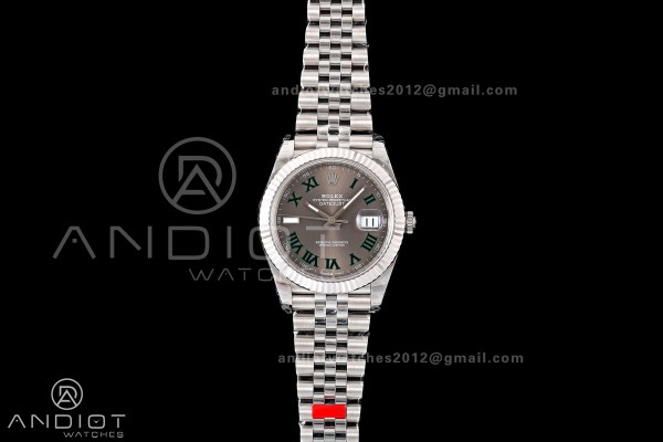 DateJust 41 126334 904L SS VSF 1:1 Best Edition Gr...