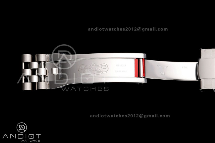DateJust 41 126334 904L SS VSF 1:1 Best Edition Gray Dial Green Roman on Jubilee Bracelet VS3235v2 V2s (133g)
