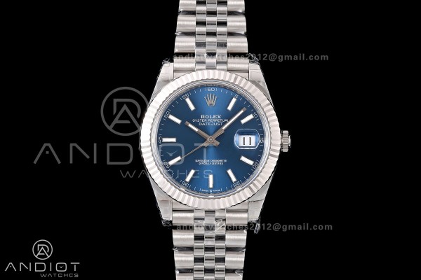 DateJust 41 126334 904L SS VSF 1:1 Best Edition Bl...