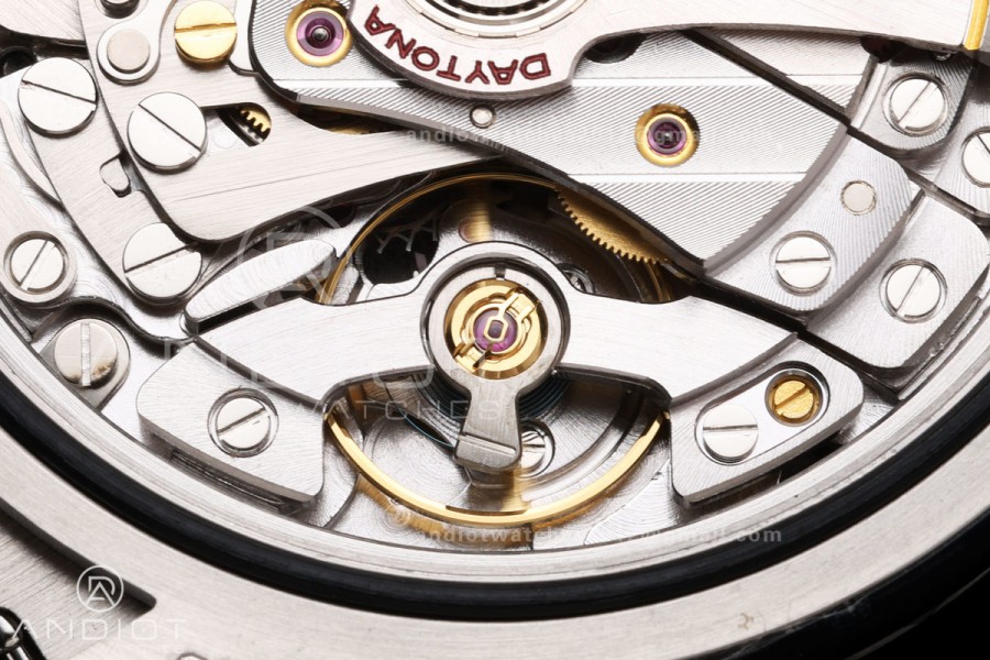 Daytona 126519 VSF 1:1 Best Edition Black/Silver Lume Dial on Oysterflex Strap VS4131v2 V2s Free Sprung (Weighted)