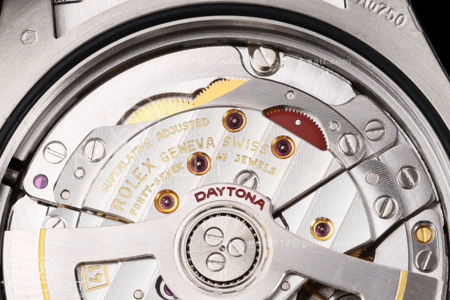 Daytona 126519 VSF 1:1 Best Edition Black/Silver Lume Dial on Oysterflex Strap VS4131v2 V2s Free Sprung (Weighted)
