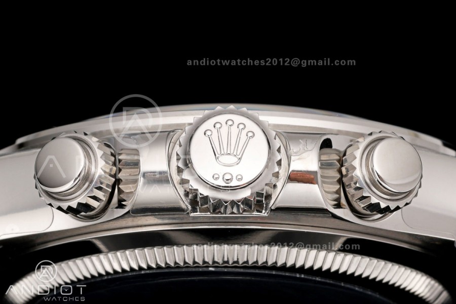 Daytona 126519 VSF 1:1 Best Edition Black/Silver Lume Dial on Oysterflex Strap VS4131v2 V2s Free Sprung (Weighted)
