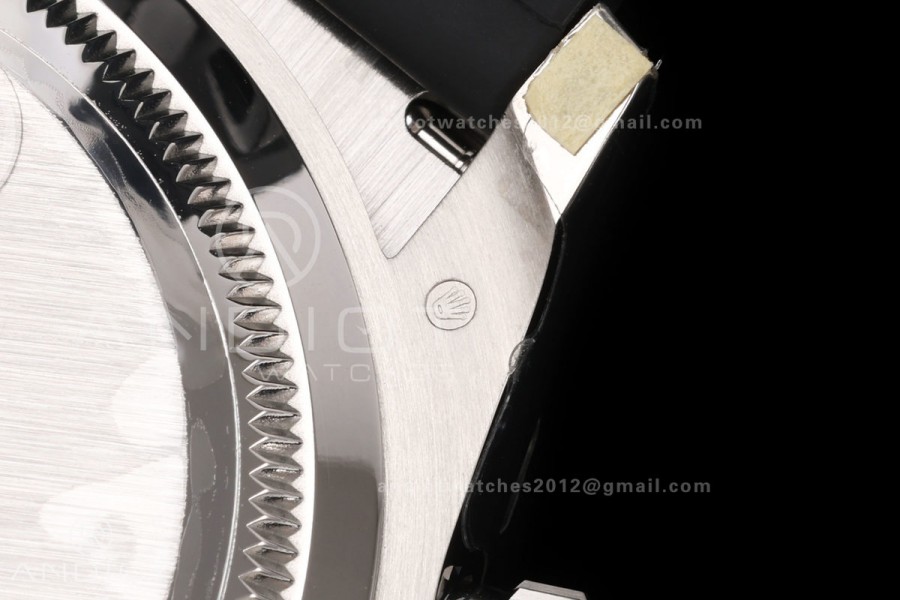 Daytona 126519 VSF 1:1 Best Edition Black/Silver Diamonds Dial on Oysterflex Strap VS4131v2 V2s Free Sprung (Weighted)