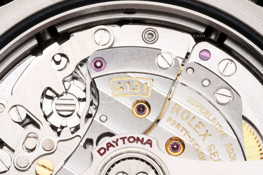 Daytona 126519 VSF 1:1 Best Edition Black/Silver Diamonds Dial on Oysterflex Strap VS4131v2 V2s Free Sprung (Weighted)