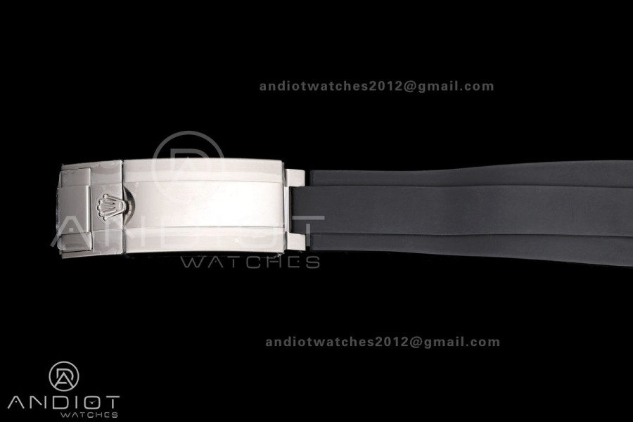 Daytona 126519 VSF 1:1 Best Edition Black/Silver Diamonds Dial on Oysterflex Strap VS4131v2 V2s Free Sprung (Weighted)