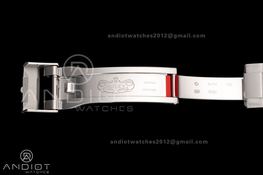 Daytona 126519 VSF 1:1 Best Edition Black/Silver Diamonds Dial on Oysterflex Strap VS4131v2 V2s Free Sprung (Weighted)