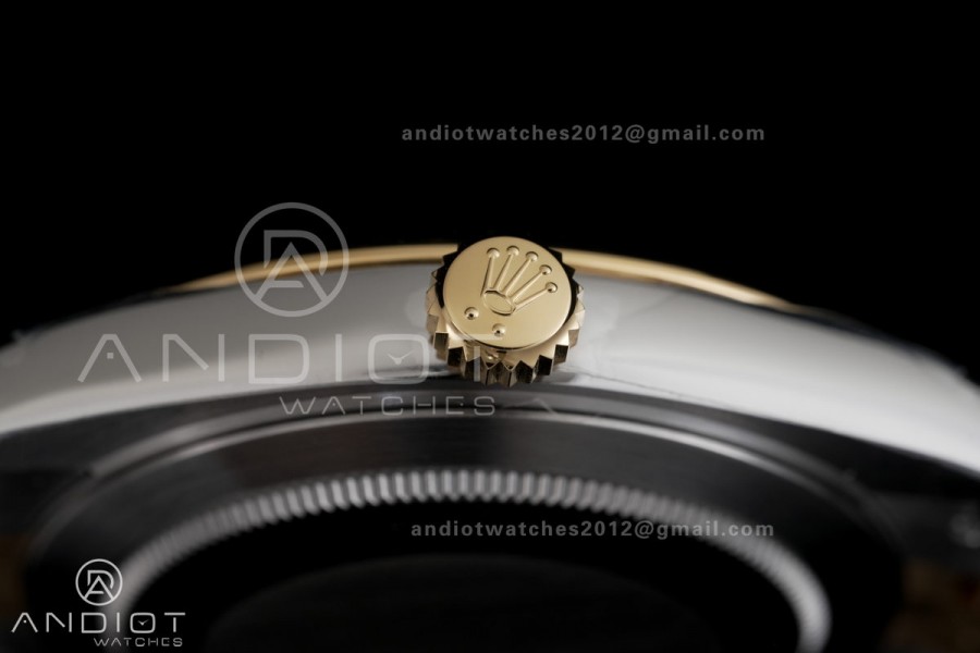 DateJust 41 126333 904L SS VSF 1:1 Best Edition Gray Dial Green Roman on Jubilee Bracelet VS3235
