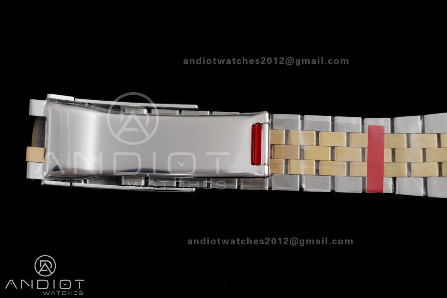 DateJust 41 126333 904L SS VSF 1:1 Best Edition Gray Dial Green Roman on Jubilee Bracelet VS3235