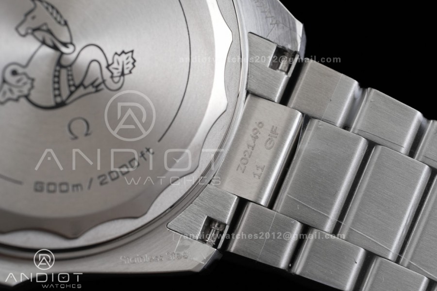 Seamaster 2025 2000M 217.30.42.21.01.002 Blue Ceramic Bezel VSF 1:1 Best Edition Black Dial On SS Bracelet Asian 8912