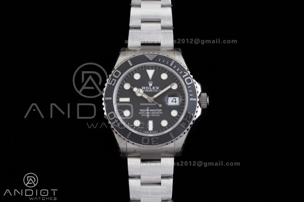 Yacht-Master 226627 Titanium VSF 1:1 Best Edition Black Dial on Titanium Bracelet VS3235v2