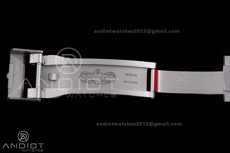 Yacht-Master 226627 Titanium VSF 1:1 Best Edition Black Dial on Titanium Bracelet VS3235v2