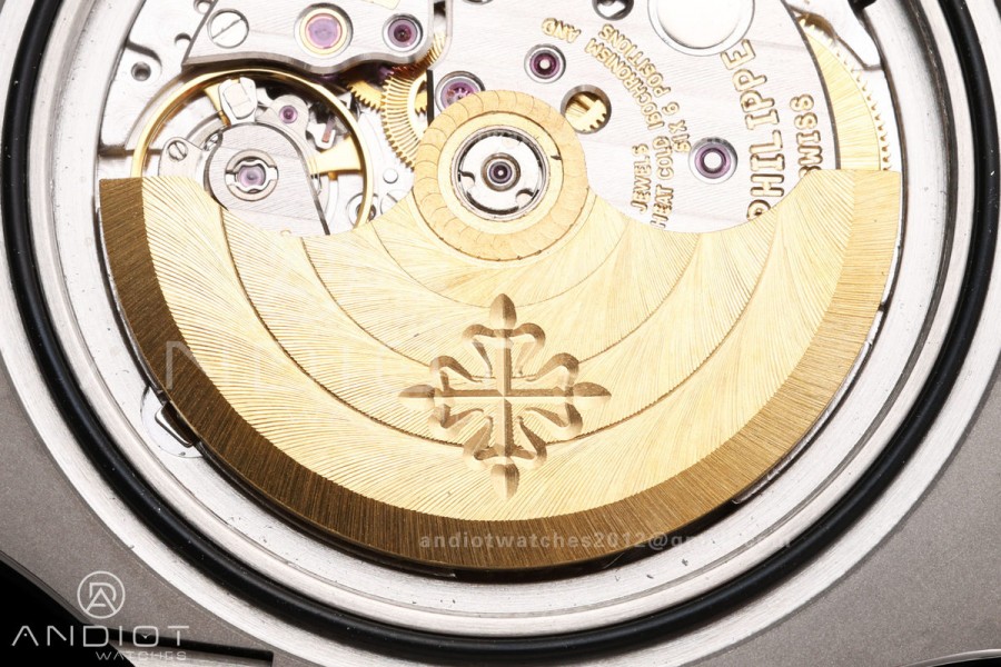 Nautilus 5711 DDF 1:1 Best Edition 2006 Blue Textured Dial on SS Bracelet DPB330 Super Clone V2