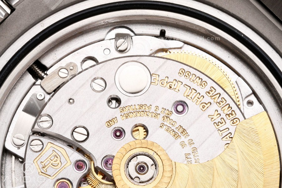 Nautilus 5711 DDF 1:1 Best Edition 2006 Blue Textured Dial on SS Bracelet DPB330 Super Clone V2