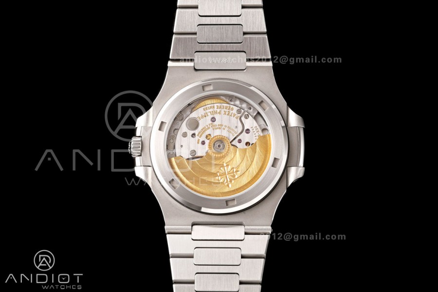 Nautilus 5711 DDF 1:1 Best Edition 2018 Blue Textured Dial on SS Bracelet DPB330 Super Clone V2