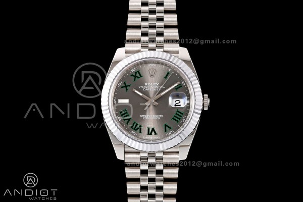DateJust 41 126334 904L SS MZF 1:1 Best Edition Gr...