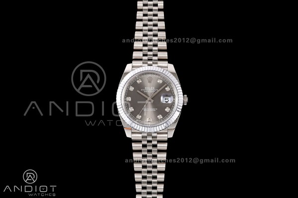 DateJust 41 126334 904L SS MZF 1:1 Best Edition Gr...