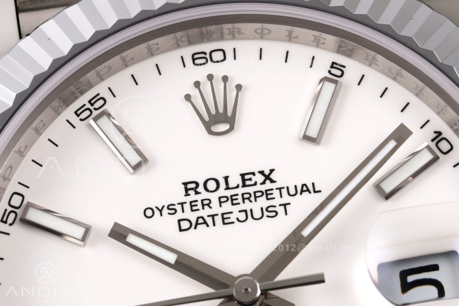 DateJust 41 126334 904L SS MZF 1:1 Best Edition White Dial on Jubilee Bracelet JH3235