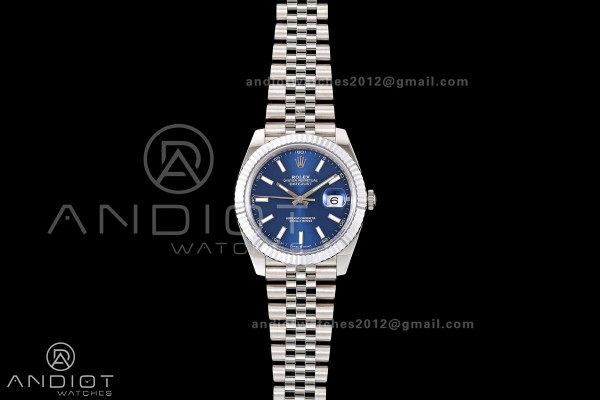 DateJust 41 126334 904L SS MZF 1:1 Best Edition Bl...