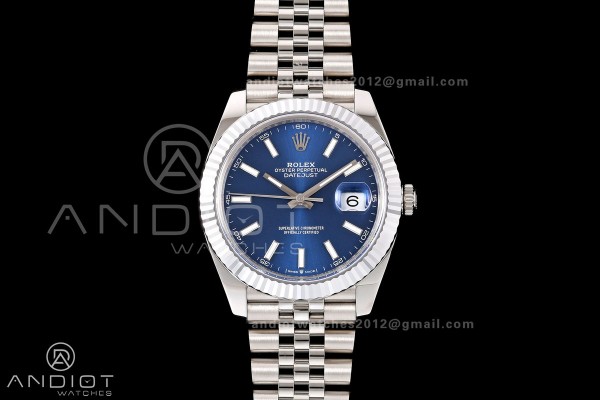 DateJust 41 126334 904L SS MZF 1:1 Best Edition Bl...