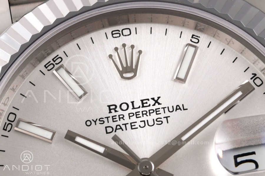 DateJust 41 126334 904L SS MZF 1:1 Best Edition Silver Dial on Jubilee Bracelet JH3235