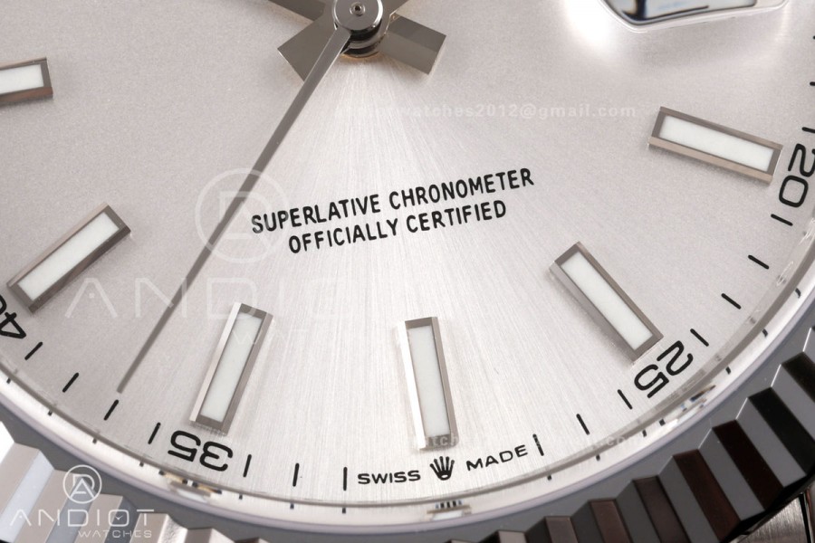DateJust 41 126334 904L SS MZF 1:1 Best Edition Silver Dial on Jubilee Bracelet JH3235