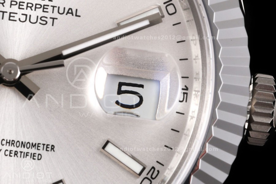 DateJust 41 126334 904L SS MZF 1:1 Best Edition Silver Dial on Jubilee Bracelet JH3235