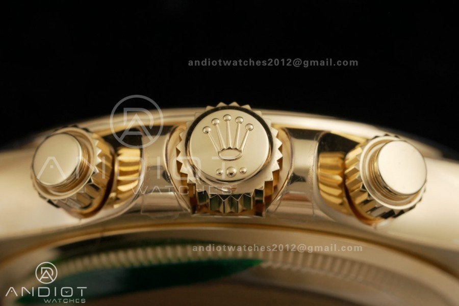 Daytona 126518 VSF 1:1 Best Edition YG/Black Dial on Oysterflex Strap DD4801