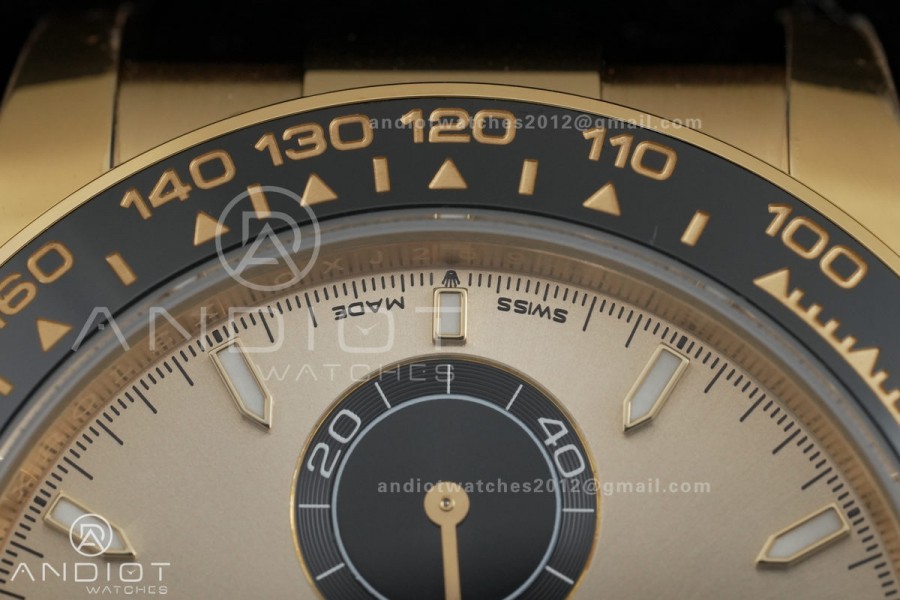Daytona 126518 VSF 1:1 Best Edition YG/Black Dial on Oysterflex Strap DD4801