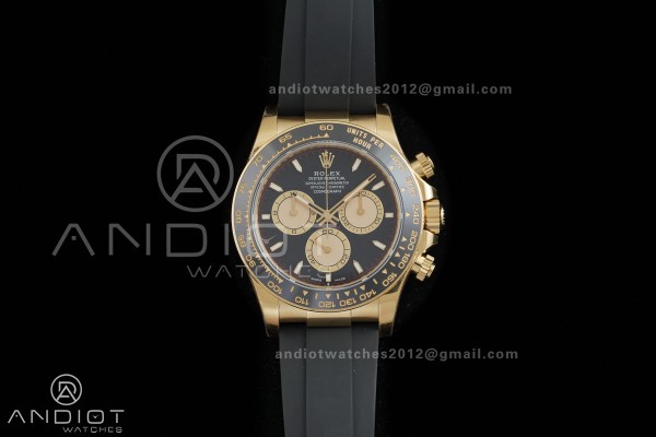 Daytona 126518 VSF 1:1 Best Edition Black/YG Dial ...