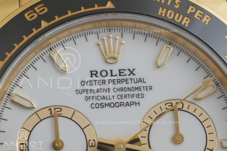 Daytona 126518 VSF 1:1 Best Edition White Dial on Oysterflex Strap DD4801