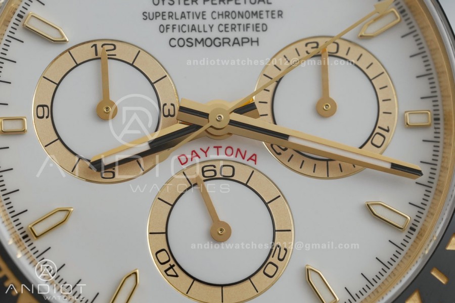 Daytona 126518 VSF 1:1 Best Edition White Dial on Oysterflex Strap DD4801