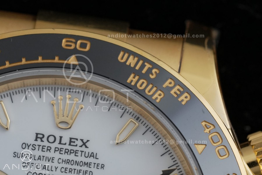Daytona 126518 VSF 1:1 Best Edition White Dial on Oysterflex Strap DD4801