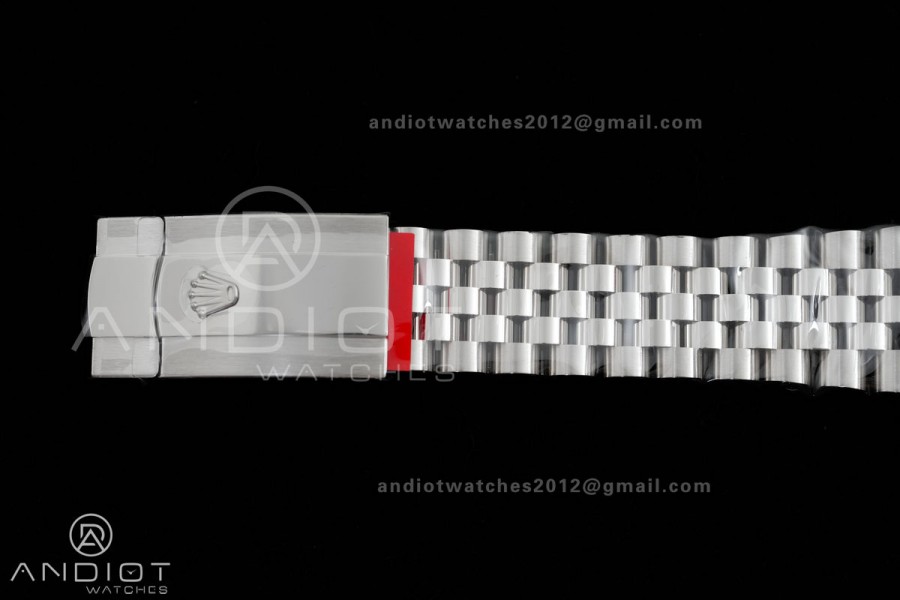 DateJust 41 126334 904L SS VSF 1:1 Best Edition Black Stick Dial on Jubilee Bracelet VS3235v2 V2s Free Sprung (133g)