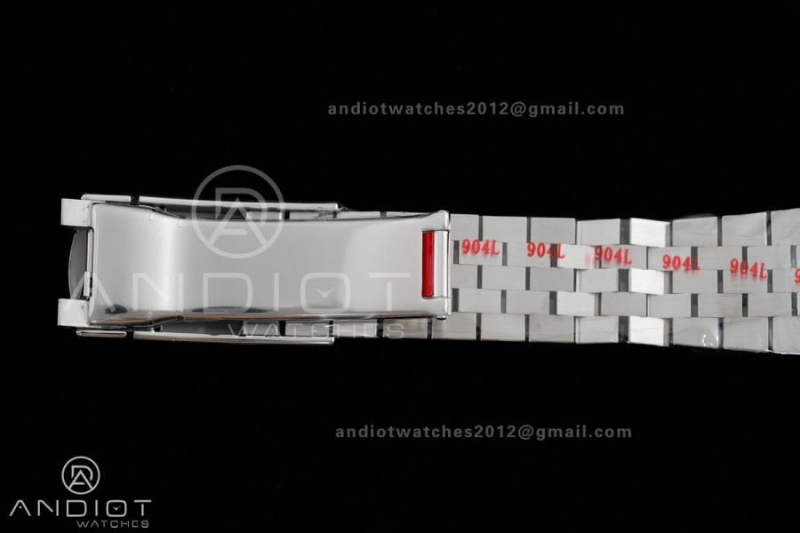 DateJust 41 126334 904L SS VSF 1:1 Best Edition Black Stick Dial on Jubilee Bracelet VS3235v2 V2s Free Sprung (133g)
