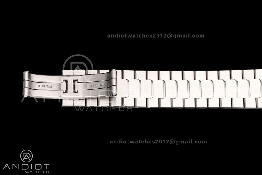 Santos 27mm SS 8848F 1:1 Best Edition Silver Dial on SS Bracelet Quartz