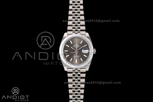 DateJust 41 126334 904L SS RGF 1:1 Best Edition Gr...