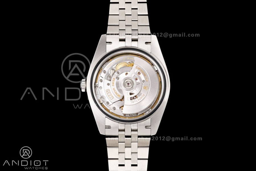 DateJust 41 126334 904L SS RGF 1:1 Best Edition Gray Diamonds Dial on Jubilee Bracelet JH3235 (Free Sprung)