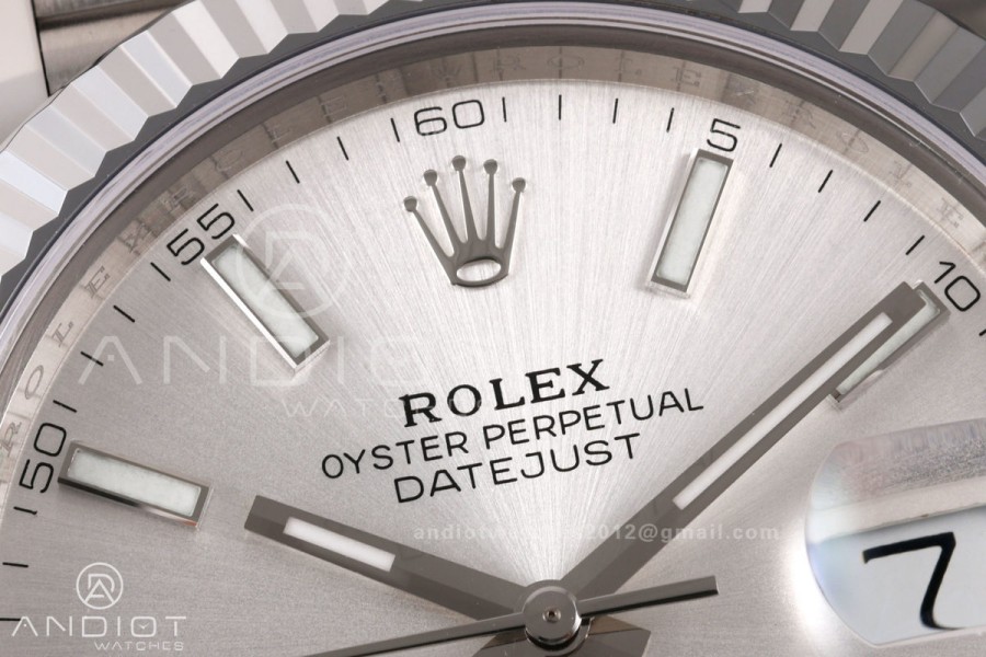 DateJust 41 126334 904L SS RGF 1:1 Best Edition Silver Dial on Jubilee Bracelet JH3235 (Free Sprung)