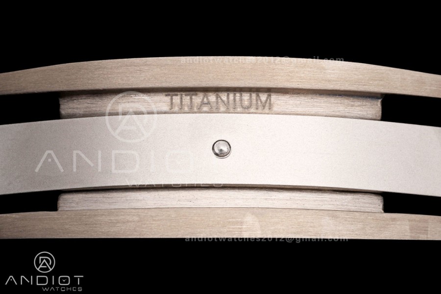RM055 NTPT Mille Studio 1:1 Best Edition Gold Inner Bezel on Black Rubber Strap RMUL2 Super Clone (Custom Case Set)