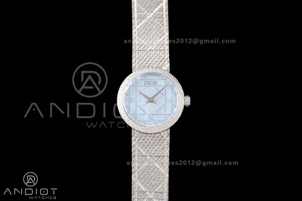 LA D DE DIOR SS 8848F 1:1 Best Edition Blue Dial on Bracelet Quartz