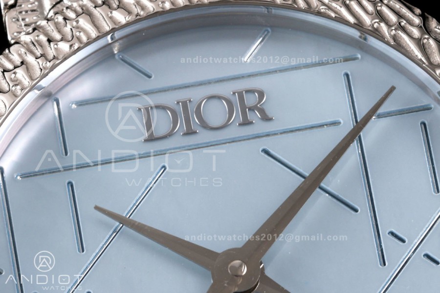 LA D DE DIOR SS 8848F 1:1 Best Edition Blue Dial on Bracelet Quartz
