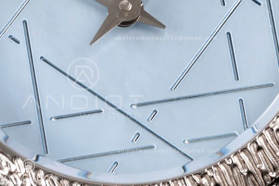 LA D DE DIOR SS 8848F 1:1 Best Edition Blue Dial on Bracelet Quartz