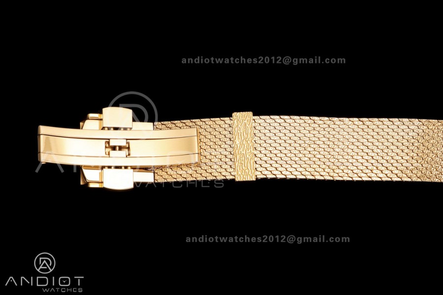 LA D DE DIOR YG 8848F 1:1 Best Edition YG Diamonds Dial on YG Bracelet Quartz