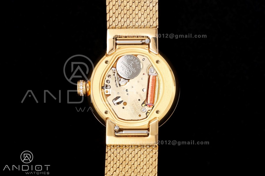 LA D DE DIOR YG 8848F 1:1 Best Edition YG Diamonds Dial on YG Bracelet Quartz